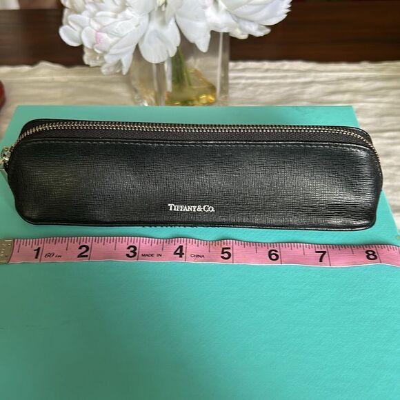 Tiffany & Co Pencil case black and blue NWOT - Picture 11 of 13